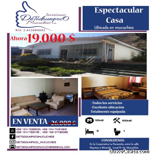 Casa en Venta, Mucuchies, Mérida, Venezuela