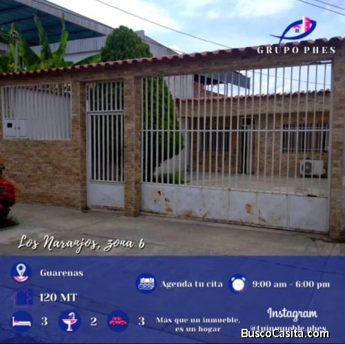 Casa los naranjos sector 6 guarenas