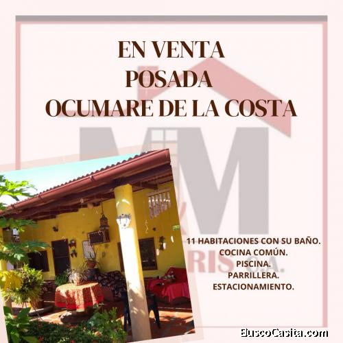 EN VENTA HERMOSA POSADA UBICADA EN OCUMARE DE LA COSTA
