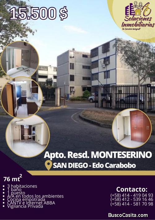 Impecable apartamento en San Diego. 76 m2