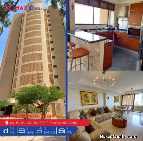 Apartamento venta Maracaibo edificio playa Virginia 21621