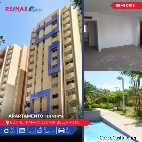 Apartamento venta Maracaibo edificio il tranvía semigres 23621