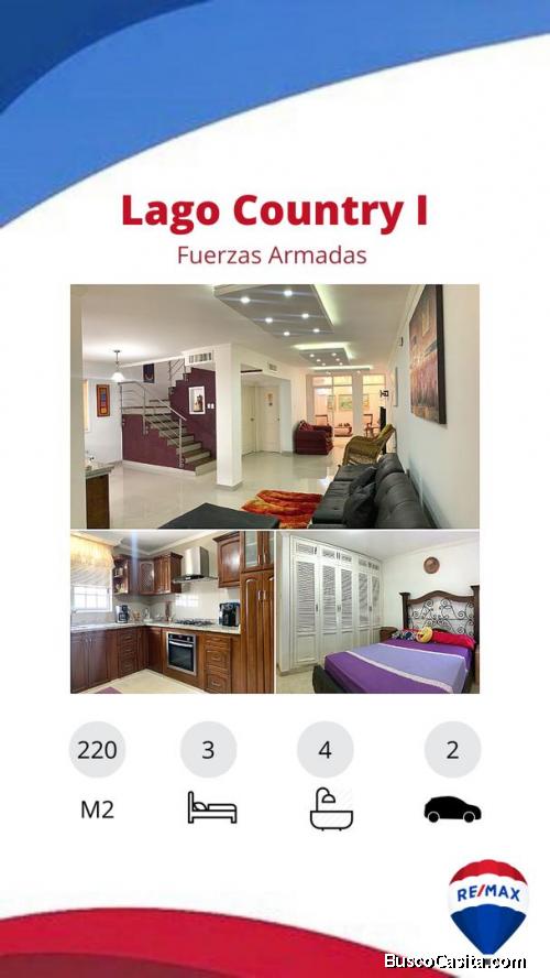 Casa venta Maracaibo lago country 1 amoblado 29621