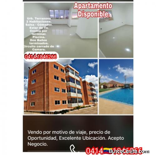EN VENTA APARTAMENTO A ESTRENAR EN TERRANOVA . LIBERADO. 0414.1846266