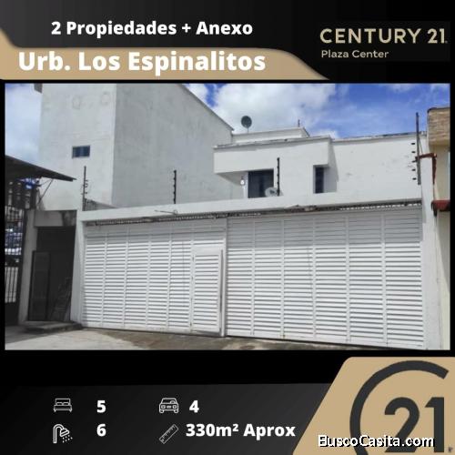 CASA MODERMA MAS 2 PROPIEDADES URB ESPINALITO