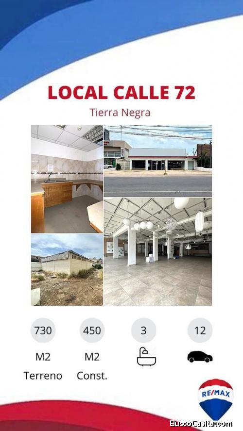 Local en venta Maracaibo en calle 72 20/07/21