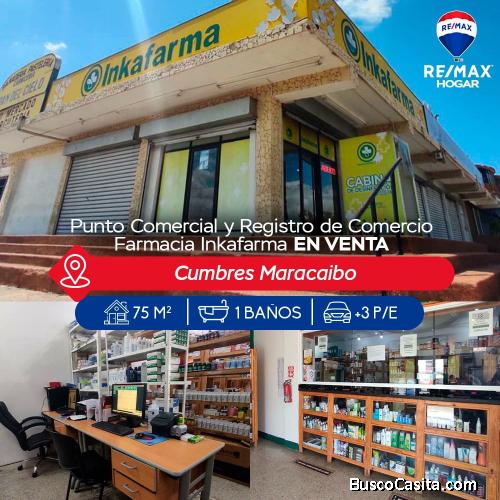 Punto comercial en venta Maracaibo en sector cumbres   23/07/21 
