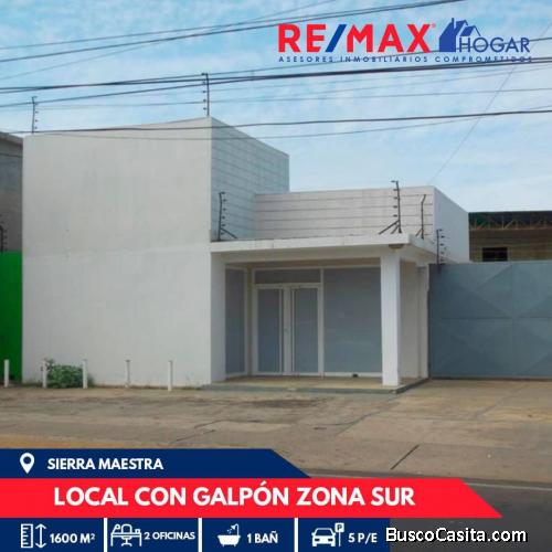 Local con galpón en venta Maracaibo en Sierra maestra 23/07/21