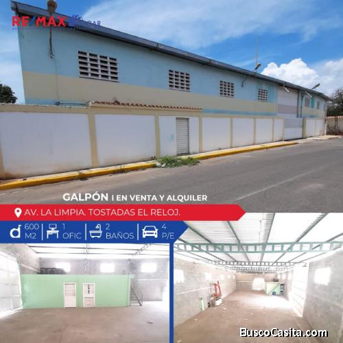 Galpón en venta Maracaibo cerca de tostadas el reloj 26/07/21