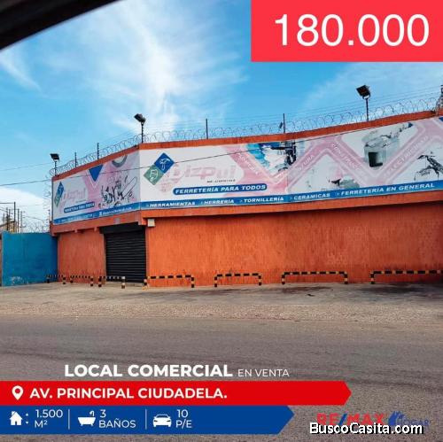 Local comercial en venta Maracaibo en la va principal de ciudadela faria 26/07/21