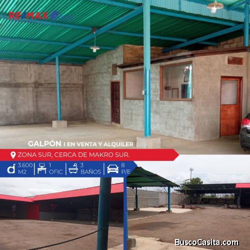 Galpón  en venta Maracaibo cerca de Makro sur 26/07/21