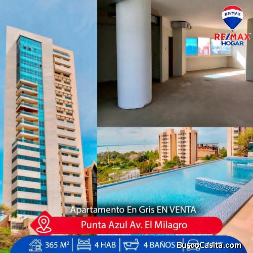 Apartamento venta Maracaibo edificio punta azul gris 27721