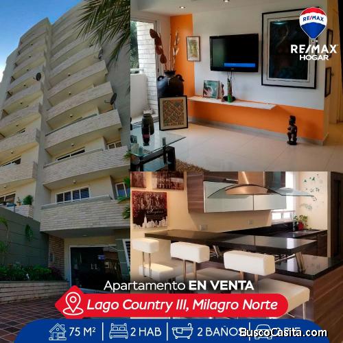 Apartamento en venta Maracaibo en lago country III 27/07/21