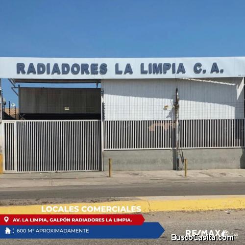 Galpón en venta Maracaibo en la Av la limpia 27/07/21 