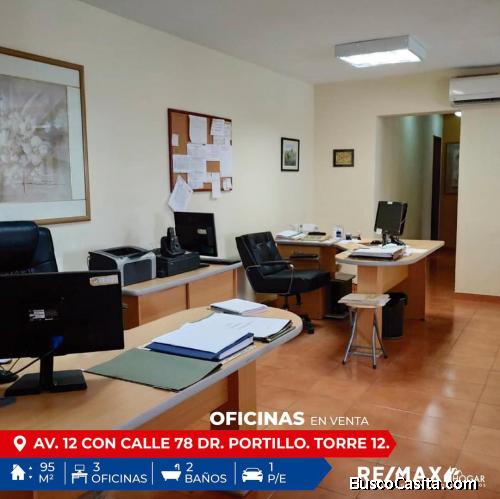 Oficina en venta Maracaibo en torre 12 27/07/21 