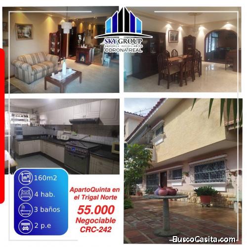 ApartoQuinta en Trigal Norte. Valencia-Carabobo