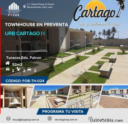Town House En Tucacas Conjunto Privado Cartago