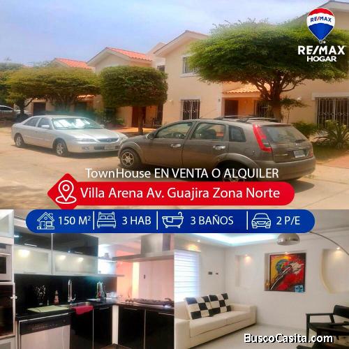 Casa en alquiler Maracaibo Villa arenas amoblado 30721