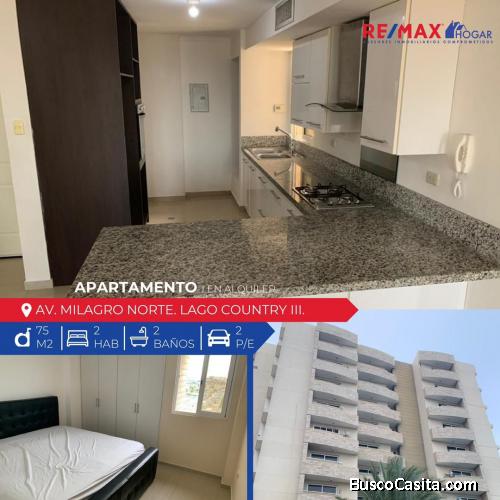 Apartamento en alquiler Maracaibo en lago country III 02/08/21 