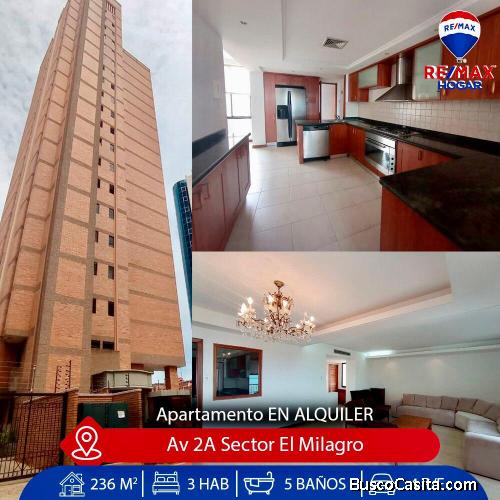 Apartamento en alquiler edificio en avenida 2A 4821