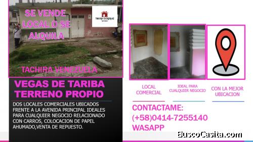 ALQUILO O VENDO LOCAL COMERCIAL EN LAS VEGAS DE TARIBA