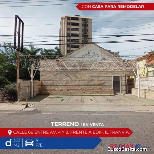 Terreno en venta Maracaibo en la calle 66 09/08/21
