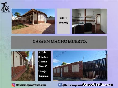 Casa en macho Muerto 