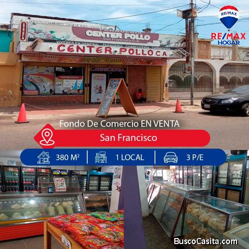 Fondo de comercio en venta Maracaibo en San Francisco 16/08/21          