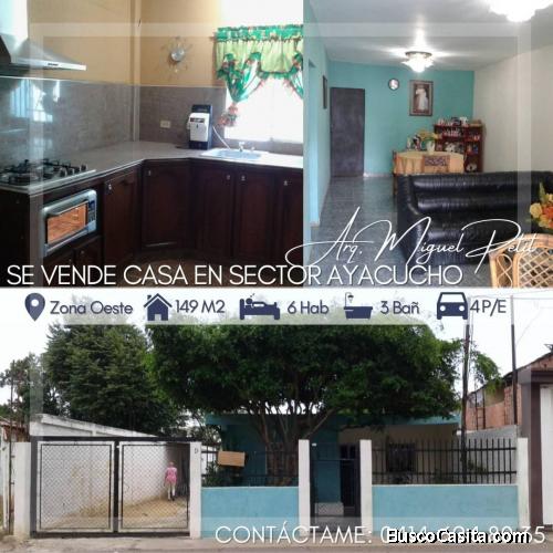Se vende casa con Anexo en Sector Ayacucho