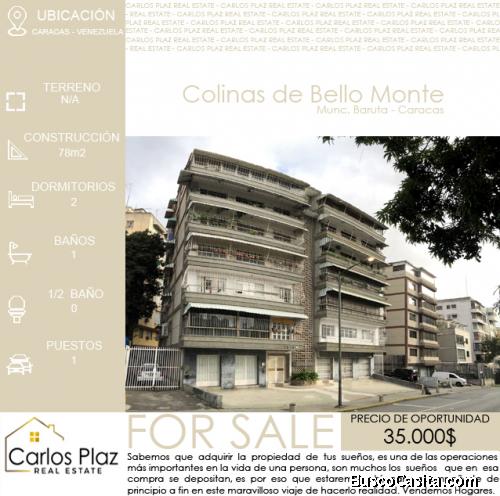 OPORTUNIDAD APARTAMENTO EN COLINAS DE BELLO MOMTE