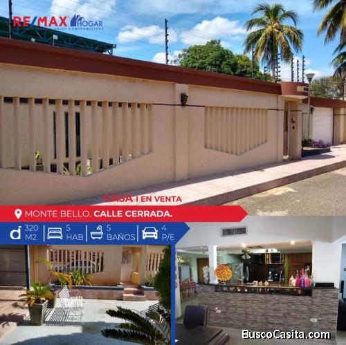 Casa venta Maracaibo Monte bello 31821