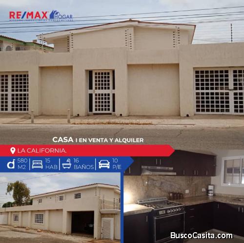 Casa en venta Maracaibo en la California 07/09/21