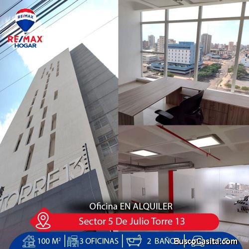 Oficina alquiler Maracaibo en torre 13 06/09/21