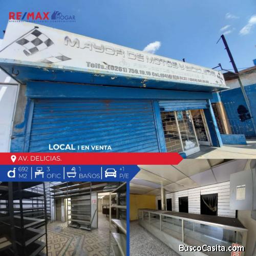 Local comercial venta Maracaibo en delicias 13/09/21