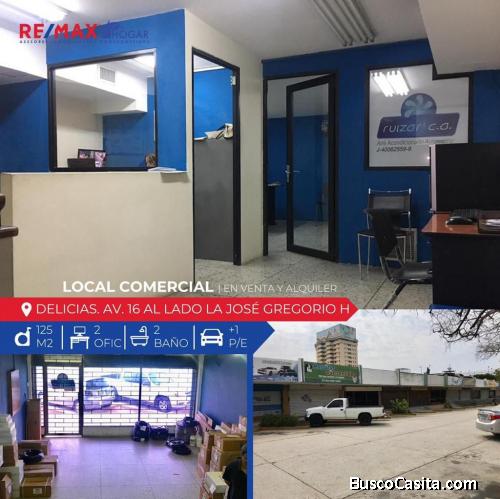 Galpón con local venta Maracaibo en la Av delicias 14/09/21  