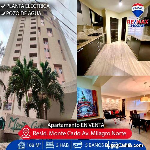 Apartamento venta Maracaibo edificio Montecarlo 27921