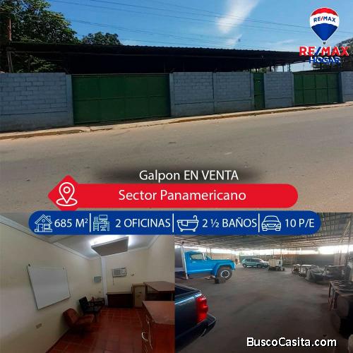 Galpón en venta Maracaibo en Panamericano  04/10/21