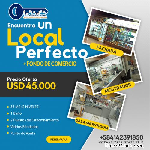LOCAL COMERCIAL + FONDO DE COMERCIO