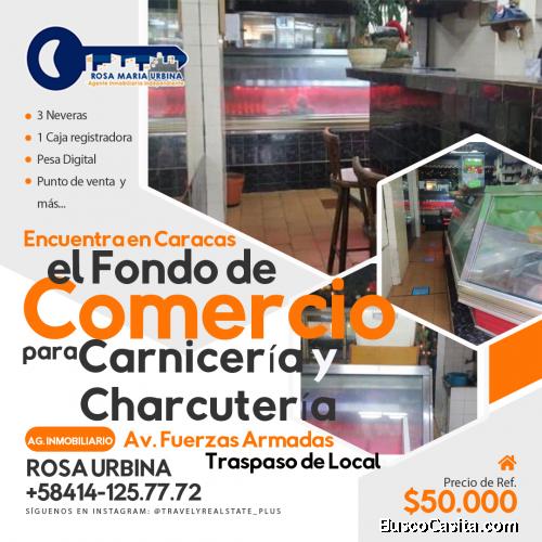 VENDO FONDO DE COMERCIO PARA CARNICERÍA Y CHARCUTERÍA
