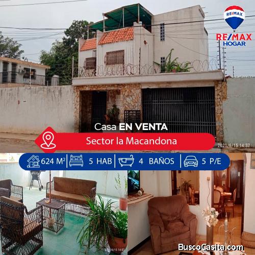 Casa venta maeacaibo sector La Macandona 241121