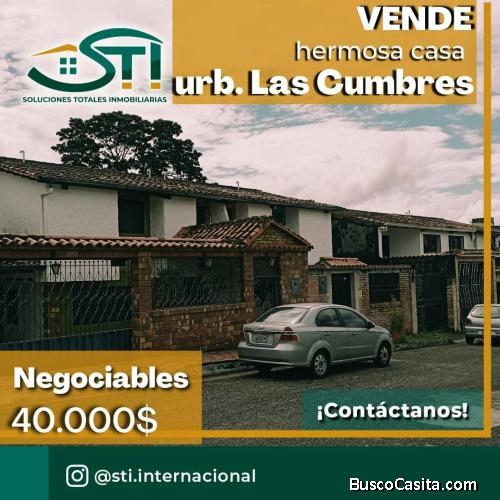 Bonita casa en urb. Cumbres Andinas