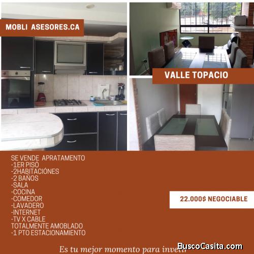 Se vende apartamento amoblado en san diego 
