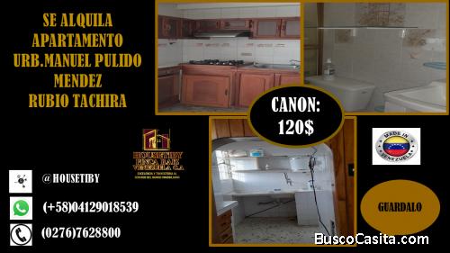 SE ALQUILA BELLO APARTAMENTO EN URB.MANUEL PULIDO MENDEZ RUBIO