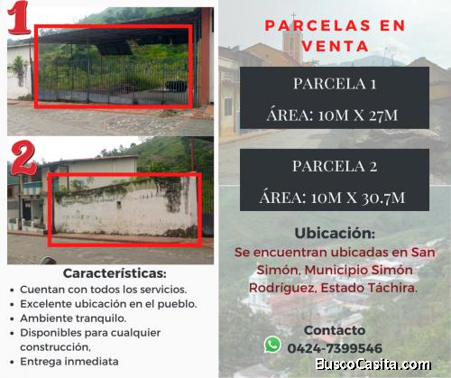 Terreno en San Simón, Estado Táchira.