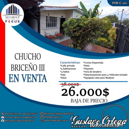 Casa Chucho Briceño III FOB-C-101