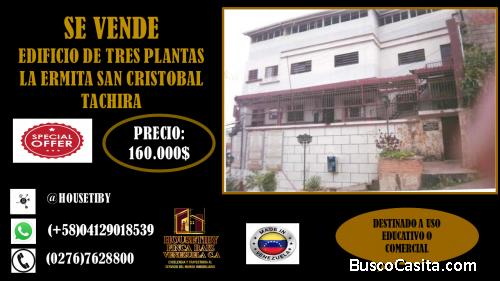 VENDO EDIFICIO DE TRES PLANTAS EN SAN CRISTOBAL TACHIRA