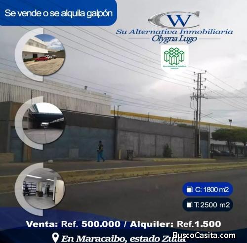 SE VENDE GALPON EN MARACAIBO, EDO. ZULIA