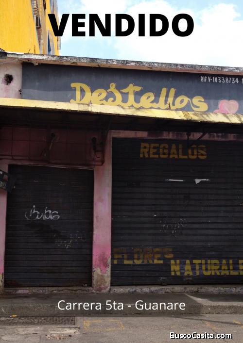 VENDIDO LOCAL CARRERA 5TA GUANARE