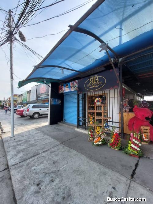 Terreno con Locales Comerciales en Mañongo 598mts2. Código 140291