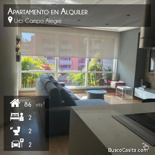 Apartamento en alquiler - Campo Alegre